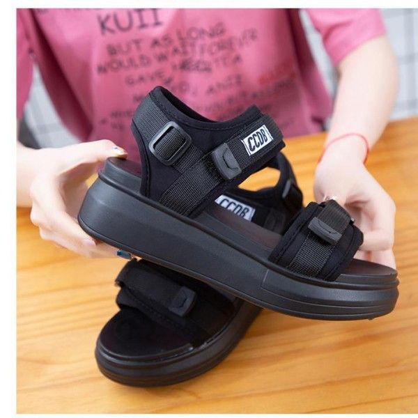 Platform Shoes Students Fashion Soft Soled Breathable Beach Sandals For Women