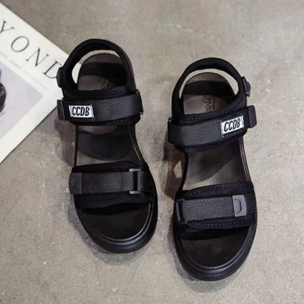 Platform Shoes Students Fashion Soft Soled Breathable Beach Sandals For Women