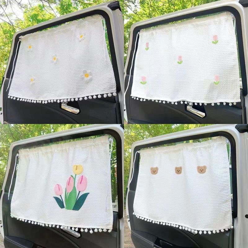 Car Sun Protection, Heat Insulation And Sunshade Curtain, Side Window, Car Side Shield, Car Interior Light Blocking