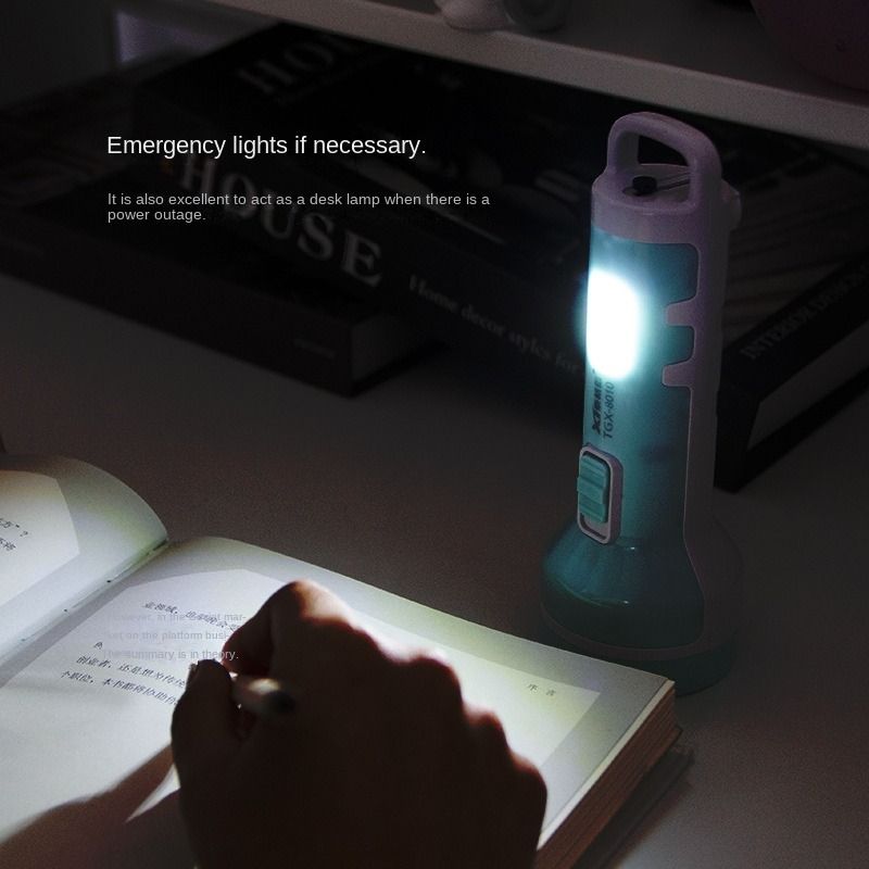 Rechargeable Strong Light Led Outdoor Long Range Mini Household Emergency Flashlight Torches