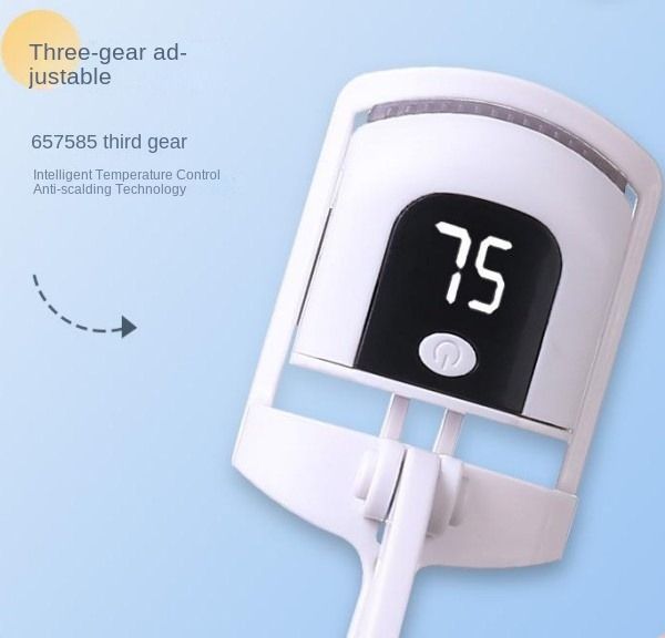 Portable Electric Electric Eyelash Curler With Lcd Screen For Lasting Styling