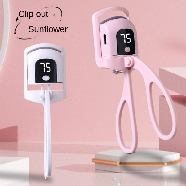 Portable Electric Electric Eyelash Curler With Lcd Screen For Lasting Styling