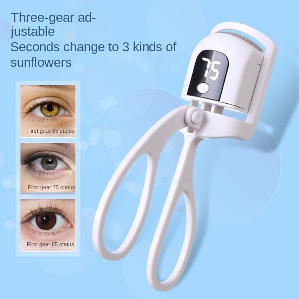 Portable Electric Electric Eyelash Curler With Lcd Screen For Lasting Styling