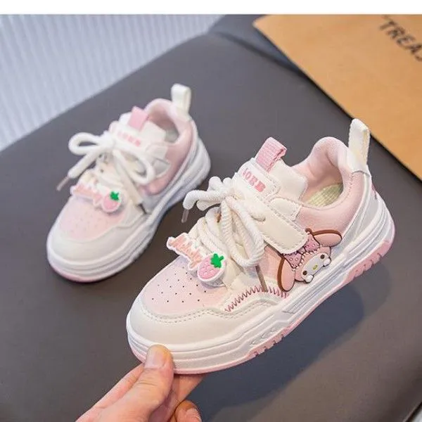 Children's Low-Top Non-Slip And Wear-Resistant Leisure Thick Sole Sports Running Shoes Sneakers