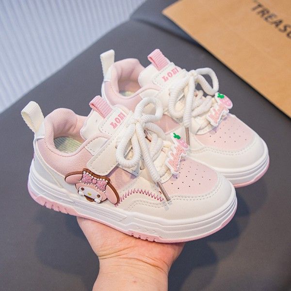 Children's Low-Top Non-Slip And Wear-Resistant Leisure Thick Sole Sports Running Shoes Sneakers