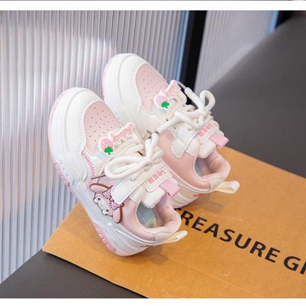 Children's Low-Top Non-Slip And Wear-Resistant Leisure Thick Sole Sports Running Shoes Sneakers