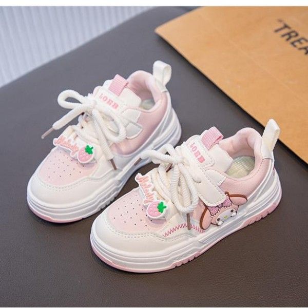 Children's Low-Top Non-Slip And Wear-Resistant Leisure Thick Sole Sports Running Shoes Sneakers