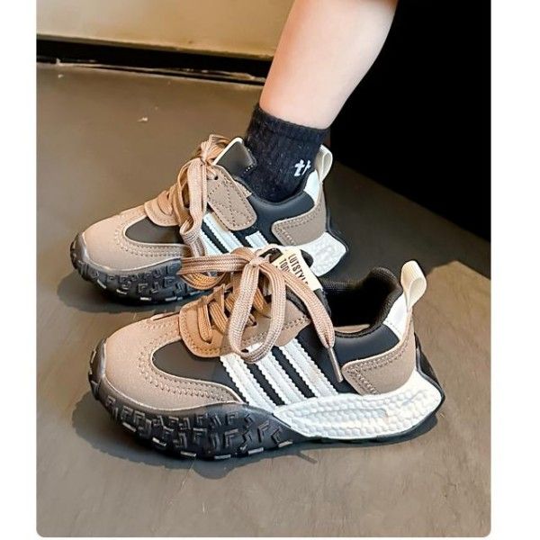 Children's Matching Color Forrest Gump Shoes Wear Resistant Non-Slip Sports Shoes Sneakers