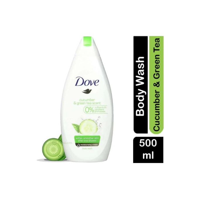 Dove Body Wash Cucumber & Green Tea 500ml