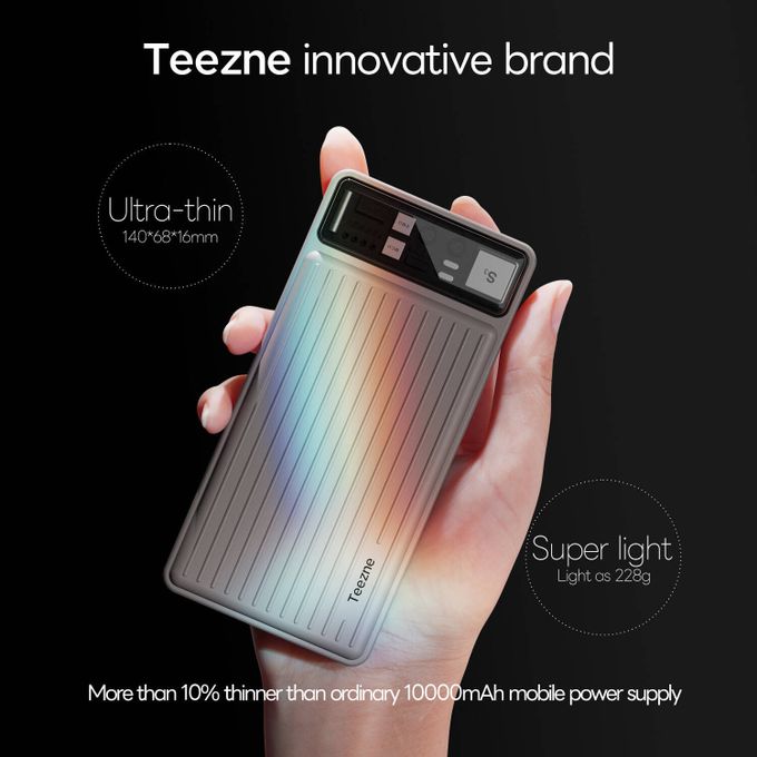 Teezne Portable Pøwer Bank H109A - Beige Ultra