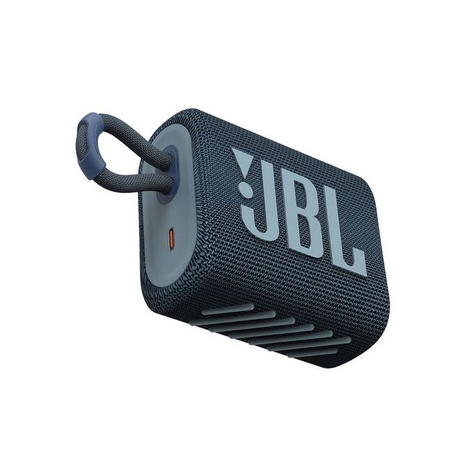 Jbl Go 3-Portable Bluetooth Speaker-Blue (1YR WRTY)