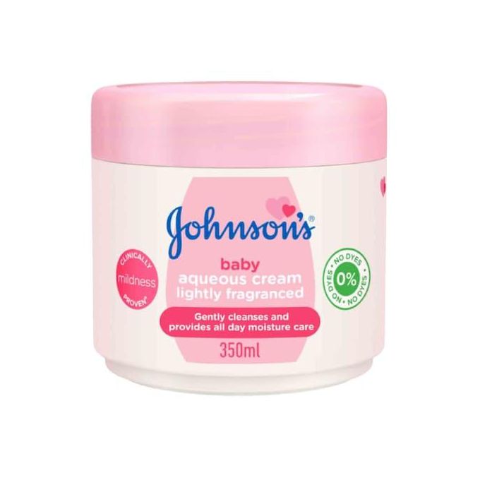 J&J Johnson's Baby Aqueous Cream Lightly Fragranced 350ml