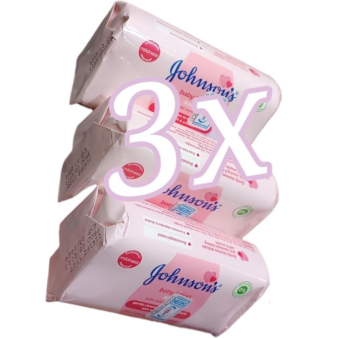 Johnson's BABY LOTION SOAP Gentle Cleansing Soft & Smooth Skin Clinically Proven Mildness