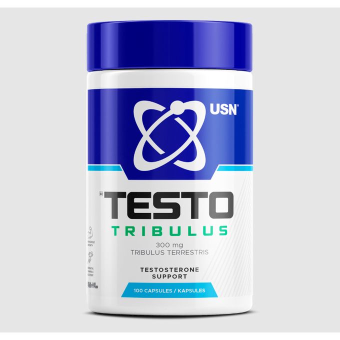 USN Testo Tribulus For Male Performance - Promotes Normal Testosteron Levels For Muscle Mass, Strength And Endurance
