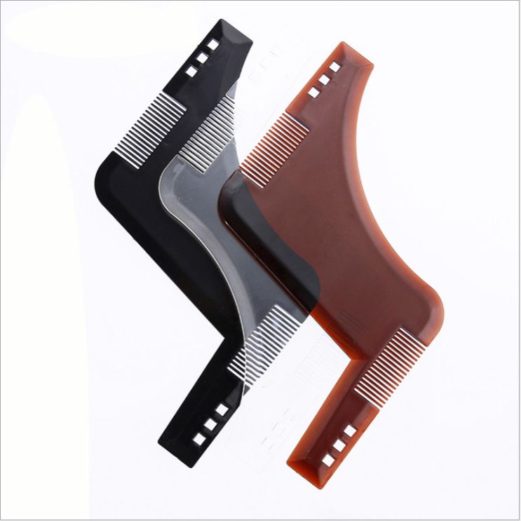 Beard Shaping Template Shower Salon Beard Shaving shave Shaping style styling comb care brush Tool