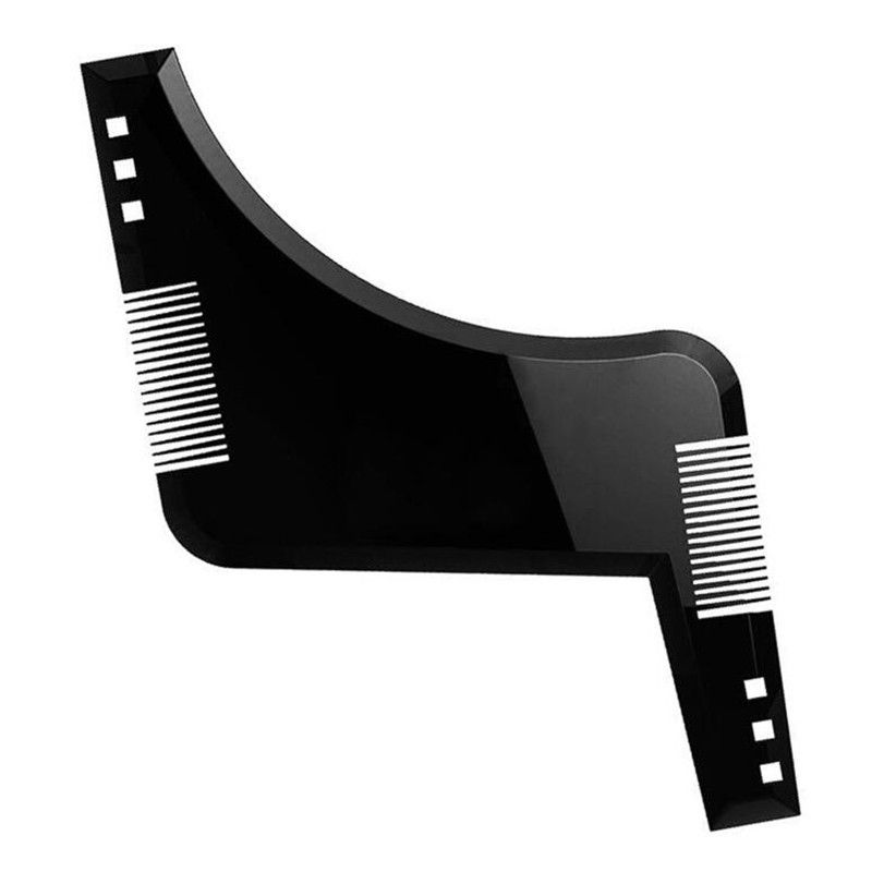 Beard Shaping Template Shower Salon Beard Shaving shave Shaping style styling comb care brush Tool
