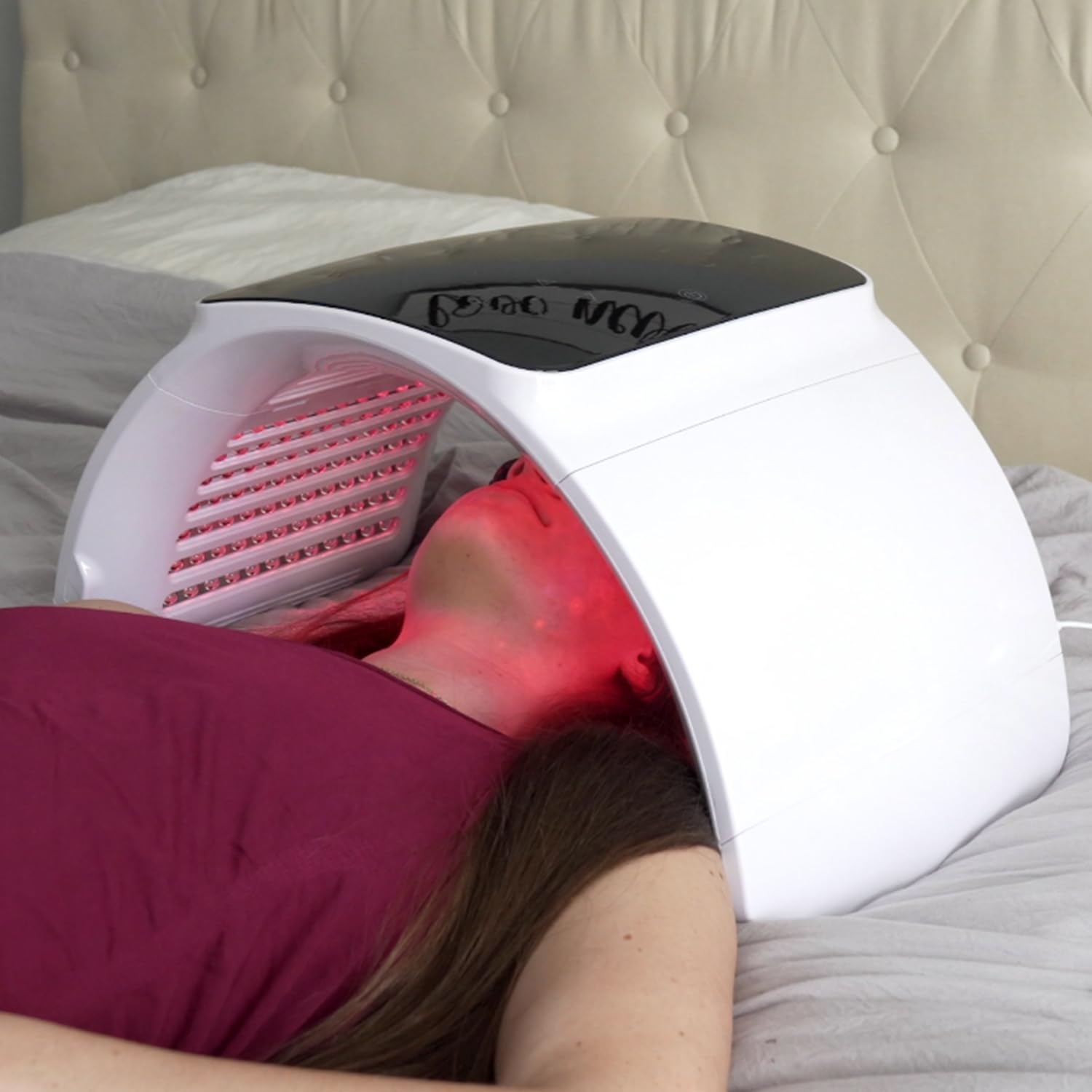 LED Light Therapy 6 Colors with Near Infrared Light LED Face Mask SPA Salon Device