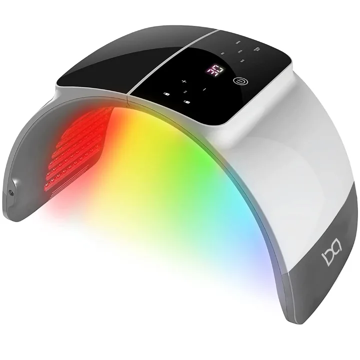LED Light Therapy 6 Colors with Near Infrared Light LED Face Mask SPA Salon Device