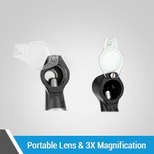 Otoscope Ear Infection Detector Otoscopes and Pocket Ear Scope with Light includes Hard Plastic Case Suitable for Adults, Doctors Multifunction medical otoscope