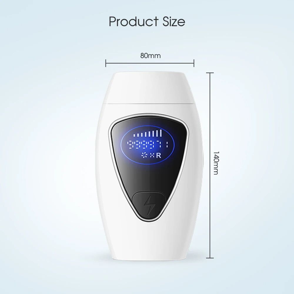 Body Bikinis 999,990 Flash IPL Pulsed Light Epilator 8 Levels Painless Permanent Laser Epilator For Women Hair Removal Safe and painless hair removal instrument