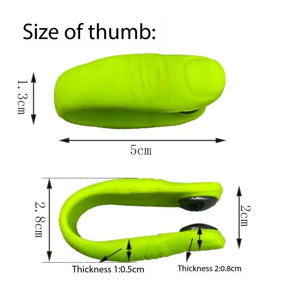 1pc Tiger Point Thumb Massage Clip Acupressure Point Massager Meridian Massage Clip