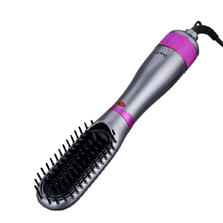 Hair Dryer Brush 350W Hair Brush Low Noise 180 ℃ 3 Speed ​​Anti Scald Design Negative Ion Hair Styling Tools Multifunctional Electric Hot Air Blow Combs Tourmaline Ceramic Hair Dry Brush