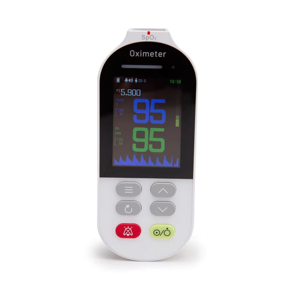 Portable Vital Signs Monitor SPO2 Handheld Vital Sign Monitor Equipment for Adult Child and Neonate Oximeter