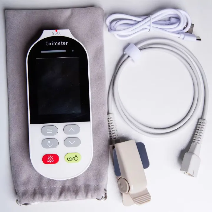 Portable Vital Signs Monitor SPO2 Handheld Vital Sign Monitor Equipment for Adult Child and Neonate Oximeter