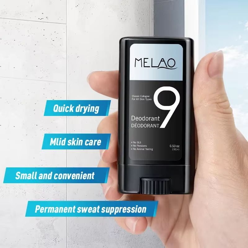 Men's Anti Sweating Cream Stick Deodorizing Fast Drying Retain Scent Refreshing Body Wrist Odor Anti Sweat Creams for Men