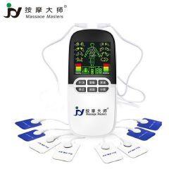 2 Channels Rechargeable Low Medium Frequency Electric Pulse Therapy Body Massage Laser Cable Relieve Nose Rhinitis Sinusitis