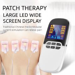 2 Channels Rechargeable Low Medium Frequency Electric Pulse Therapy Body Massage Laser Cable Relieve Nose Rhinitis Sinusitis