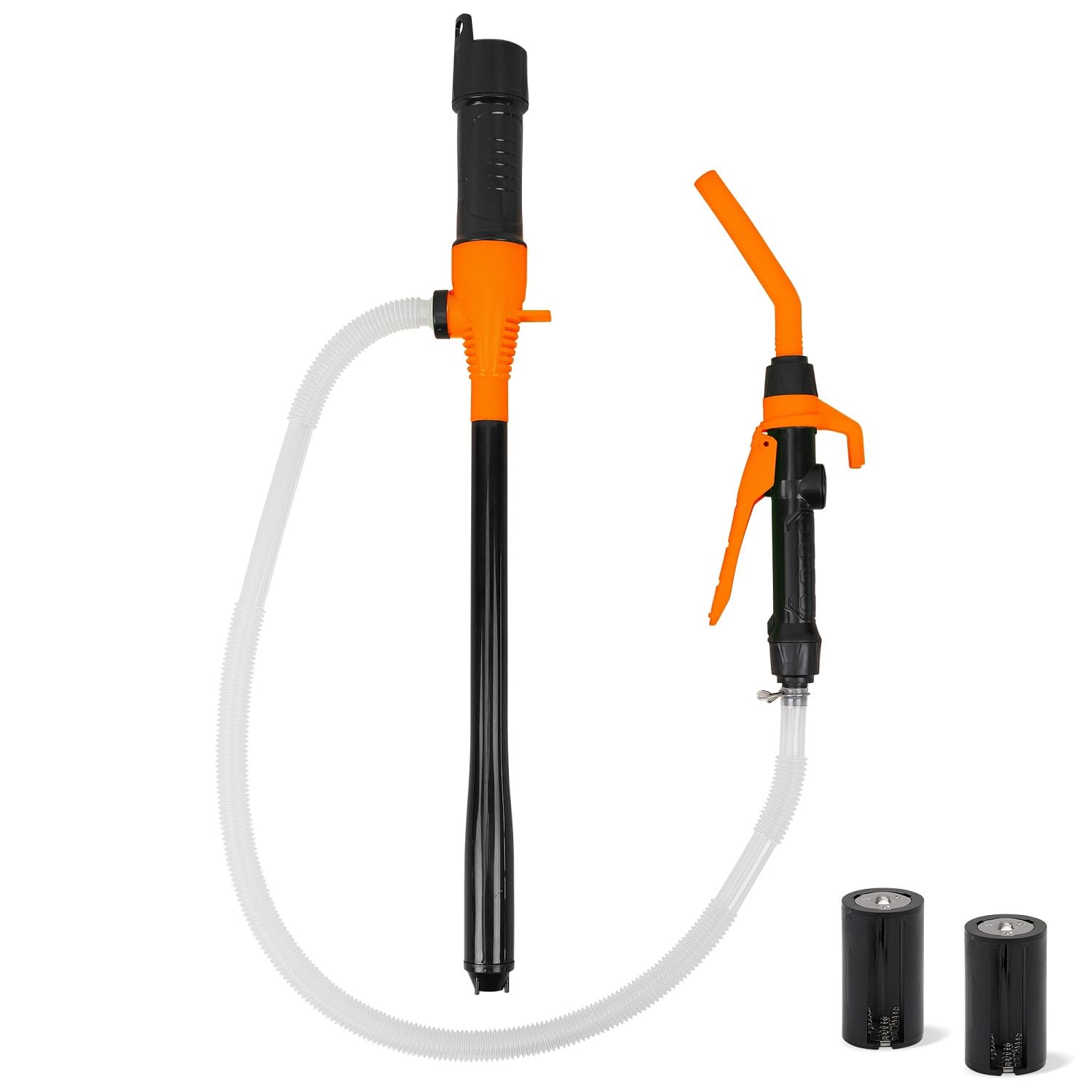 Portable Power Battery Fuel Pump, Battery Transfer Pumps Up To 2.5 Gallons,Water & Fuel Transfer Pump