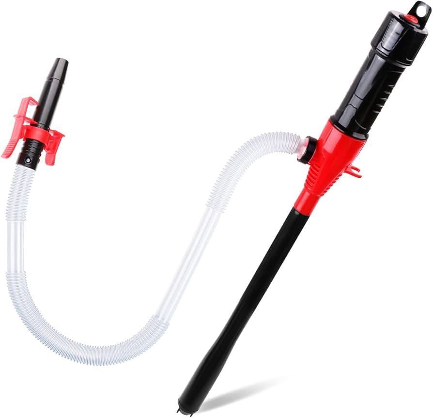 Portable Power Battery Fuel Pump, Battery Transfer Pumps Up To 2.5 Gallons,Water & Fuel Transfer Pump