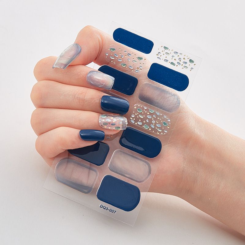 2pcs Vibrant Colors Nail Wraps Full Cover Nail Stickers for a Unique Nail Art Look Full Beauty High Quality Stickers For Nails Patterned Wholesale Supplise Nail Strips Art