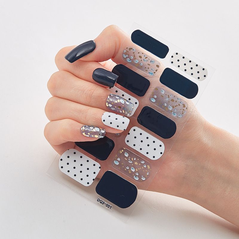 2pcs Vibrant Colors Nail Wraps Full Cover Nail Stickers for a Unique Nail Art Look Full Beauty High Quality Stickers For Nails Patterned Wholesale Supplise Nail Strips Art