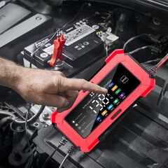 12V Car Battery Charger Fully Automatic Pulse Repair Charger Maintainer for Lifepo4 AGM Lead-Acid Lithium Battery in Stock