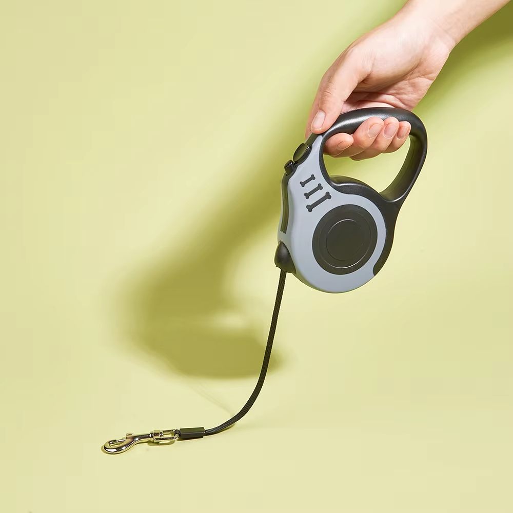 5m Dog Leash for Small Dogs Cat Automatic Retractable Durable Nylon Lead Puppy Outdoor Travel Walking Hiking Traction Rope