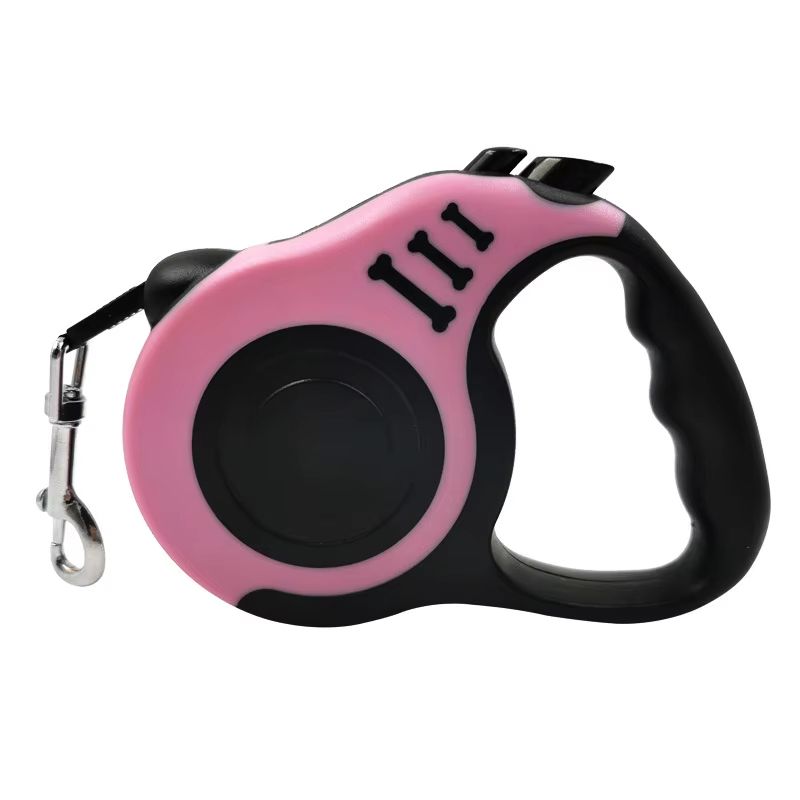 5m Dog Leash for Small Dogs Cat Automatic Retractable Durable Nylon Lead Puppy Outdoor Travel Walking Hiking Traction Rope