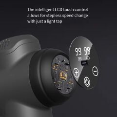 Fitness Massage Gun Fascia Deep Muscle Relax Body Neck Massager Electric Fitness Equipment Noise Reduction Christmas gift