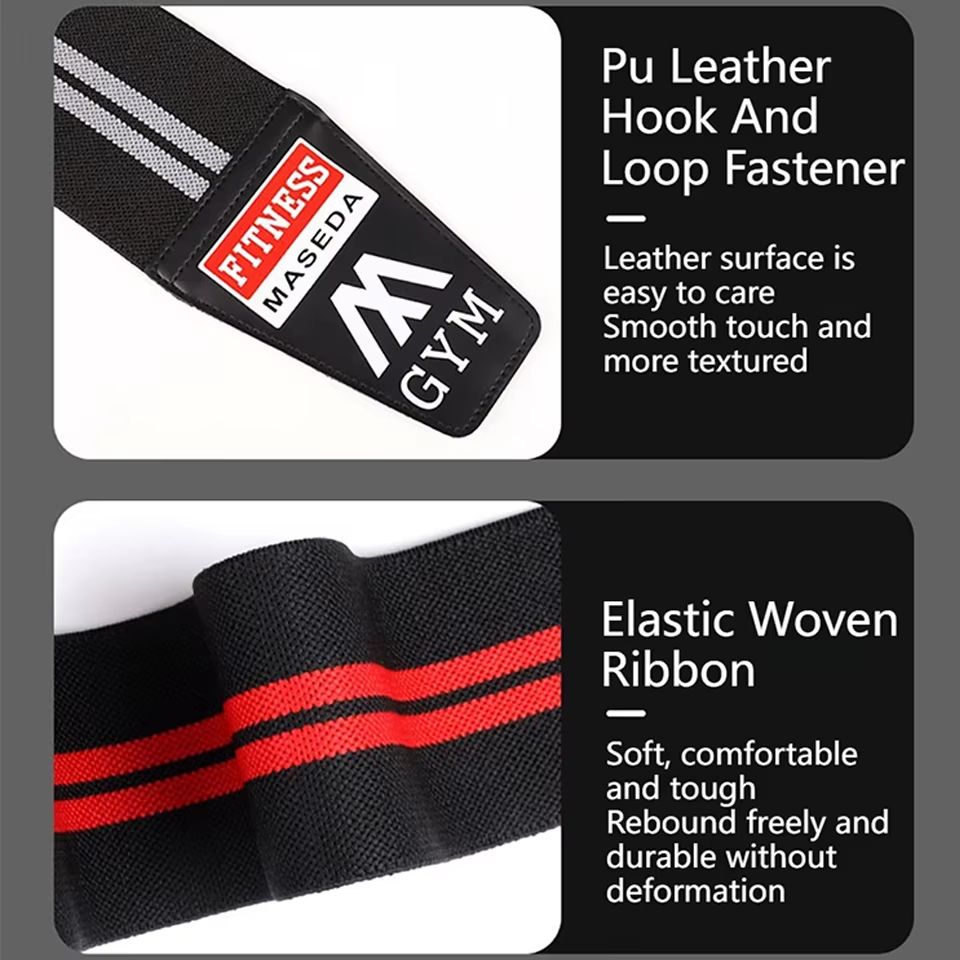 1/2Pcs Knee Brace With Bandage Nylon Elasticity Tight Loose Pressure Winding Strap Leg Guards Sports Fitness Weightlifting Squat