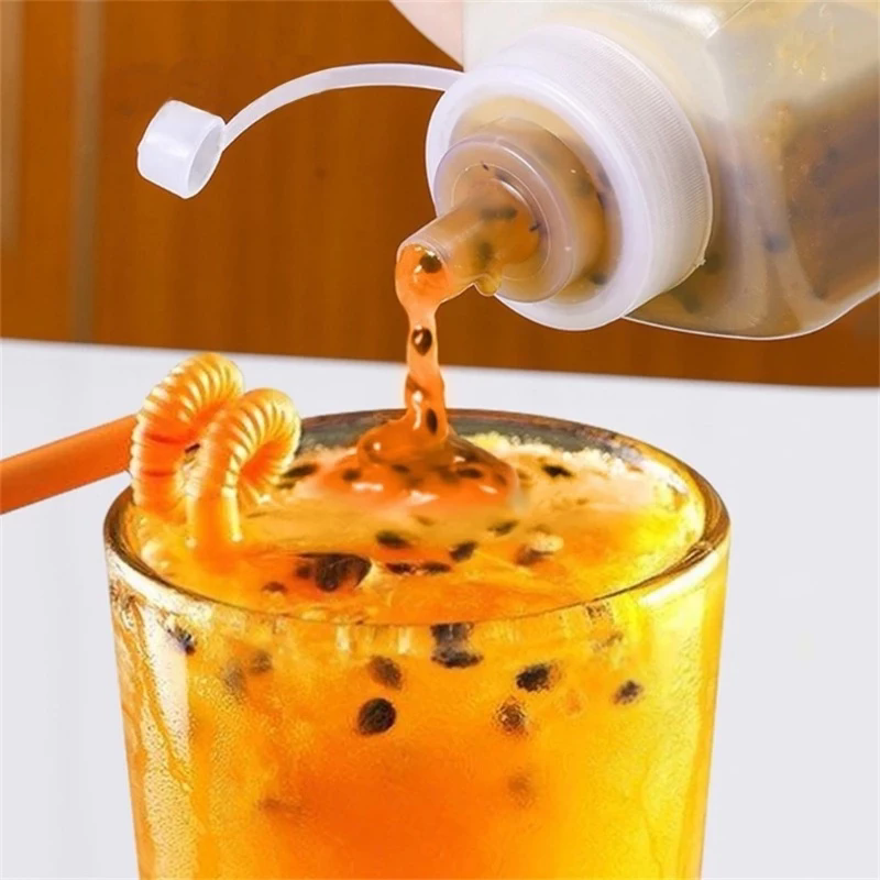 Food Grade Large Capacity 600ml Leakproof Sauce Container Squeeze Condiment Bottles Ketchup Bottles Oil Bottles Oil Dispenser Bottle Sauce Dispenser Bottle