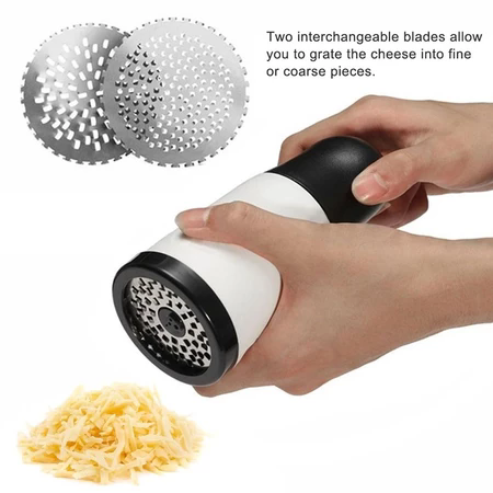 Cheese Slicer Butter Cutter Vegetable Cutter Fine and Course Cheese Mill Grater Handheld Butter Cutter Kitchen Tool Food