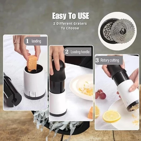 Cheese Slicer Butter Cutter Vegetable Cutter Fine and Course Cheese Mill Grater Handheld Butter Cutter Kitchen Tool Food