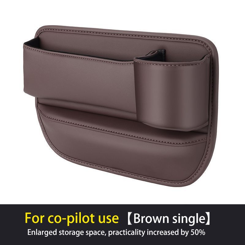 Car seat gap cup holder, multi-functional storage box, storage bag, car driver and front passenger storage box