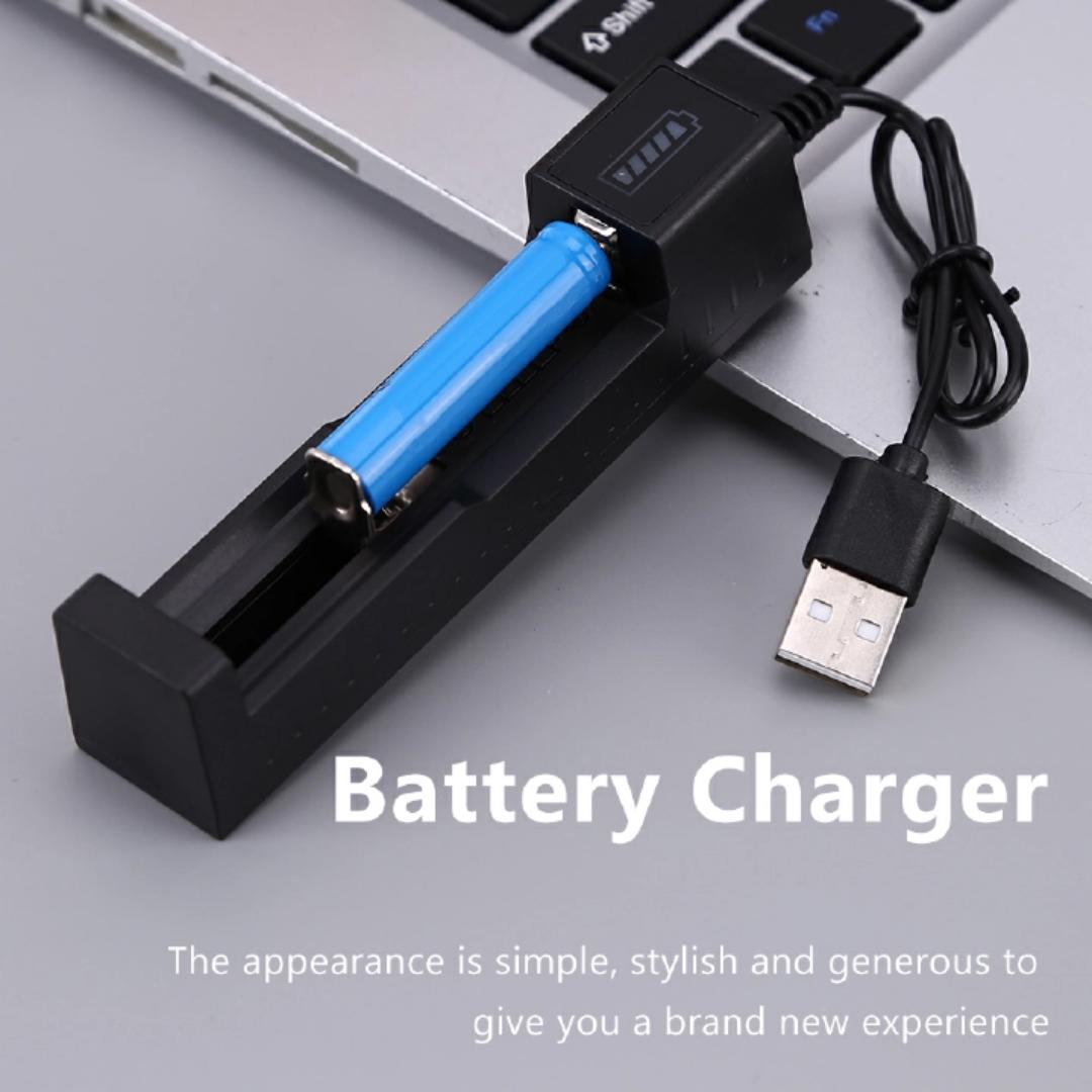 Universal 18650 Battery Charger Smart USB Chargering for Rechargeable Lithium Battery Charger Li-ion