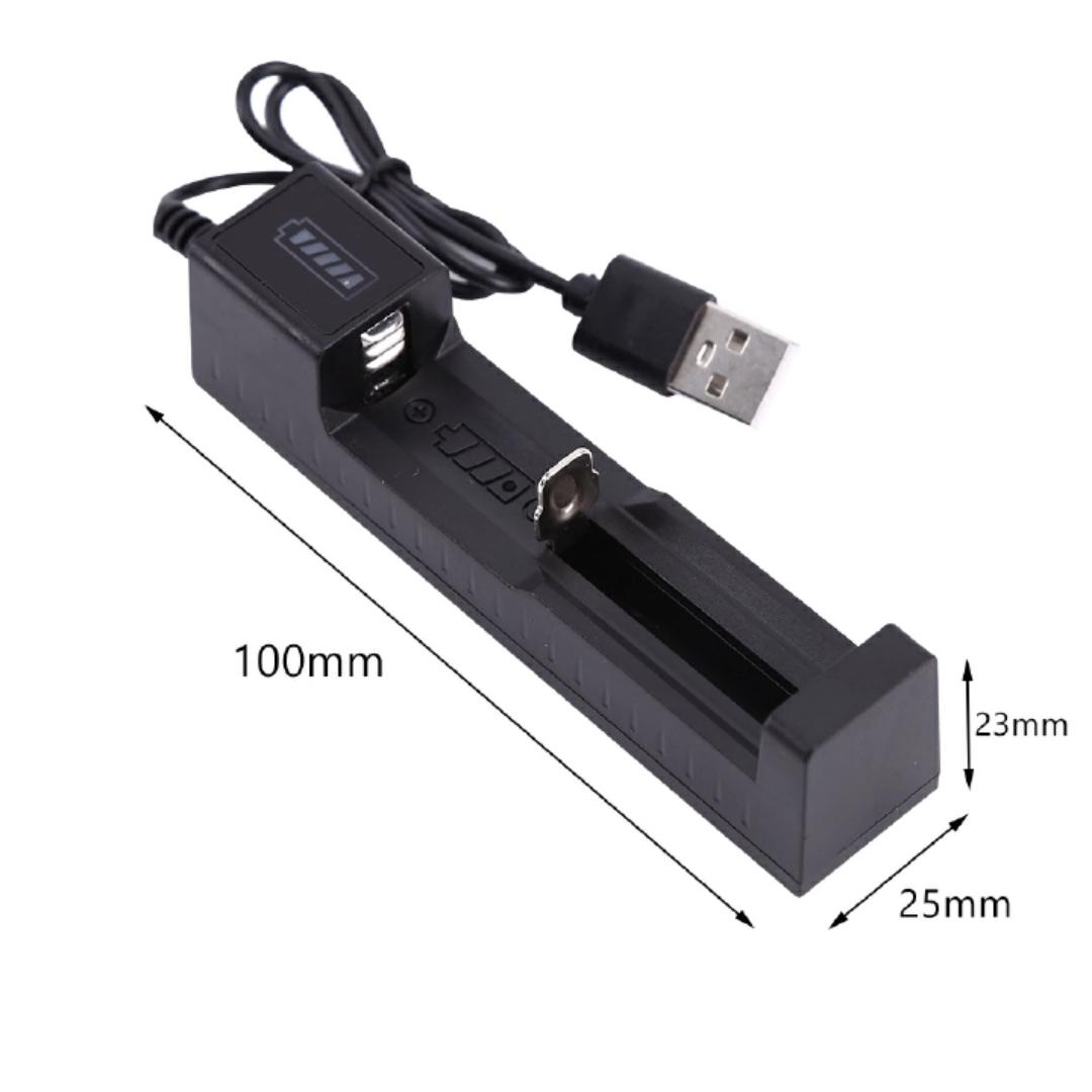 Universal 18650 Battery Charger Smart USB Chargering for Rechargeable Lithium Battery Charger Li-ion