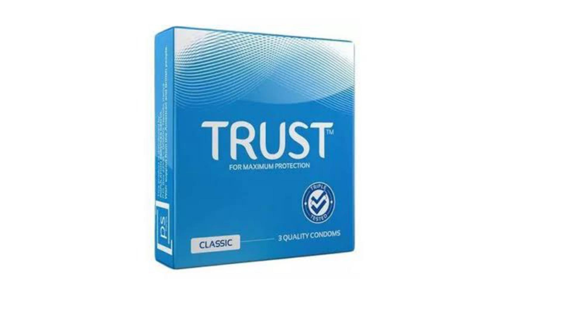 Trust Classic Condoms – 24 Packs × 3 Condoms | 72 Pieces Total