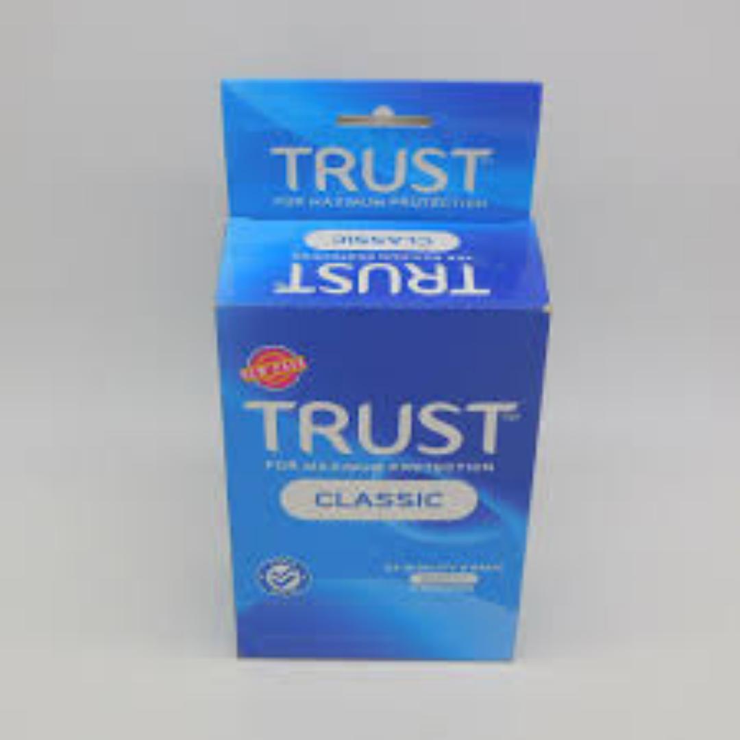 Trust Classic Condoms – 24 Packs × 3 Condoms | 72 Pieces Total