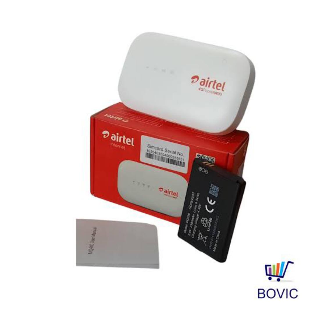 Airtel pocket wifi-free 15GB data plus a free sim card