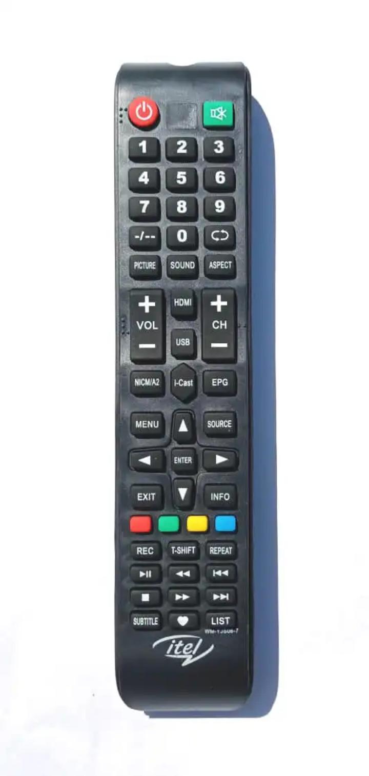 Itel digital TV replacement remote